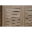 Bowery Hill Engineered Wood 4-Adjustable Shelves Storage Cabinet in Salt Oak