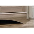 Bowery Hill Engineered Wood 4-Adjustable Shelves Storage Cabinet in Salt Oak