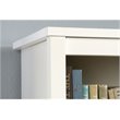 Bowery Hill Engineered Wood 3 Adjustable Shelves Bookcase in Soft White