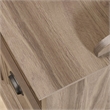 Bowery Hill Contemporary Wood L-Shaped Home Office Desk in Salt Oak