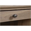 Bowery Hill Wood Executive Desk with File Drawer in Salt Oak