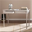 Bowery Hill 2 Drawer Writing Desk in Gray