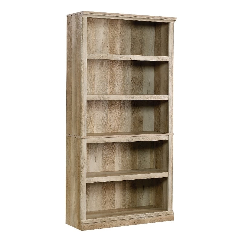 Bowery Hill Engineered Wood Lintel Oak Bookcase Rectangular 69.76