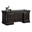 Bowery Hill Wood Wind Oak Executive Desk Rectangular 65.1