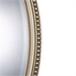 Bowery Hill Polystyrene Metallic Silver Mirror Oval 32