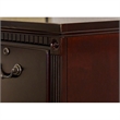 Bowery Hill Cherry Wood Filing Cabinet Vertical 4 Drawers 55