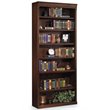 Bowery Hill 7 Shelf Bookcase in Distressed Burnish
