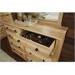 Bowery Hill 8 Drawer Dresser in Natural