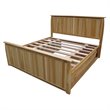 Bowery Hill King Storage Bed in Natural