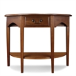 Bowery Hill Console Table in Medium Oak Finish