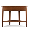 Bowery Hill Console Table in Medium Oak Finish