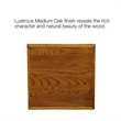 Bowery Hill Shaker Square End Table in Medium Oak Finish