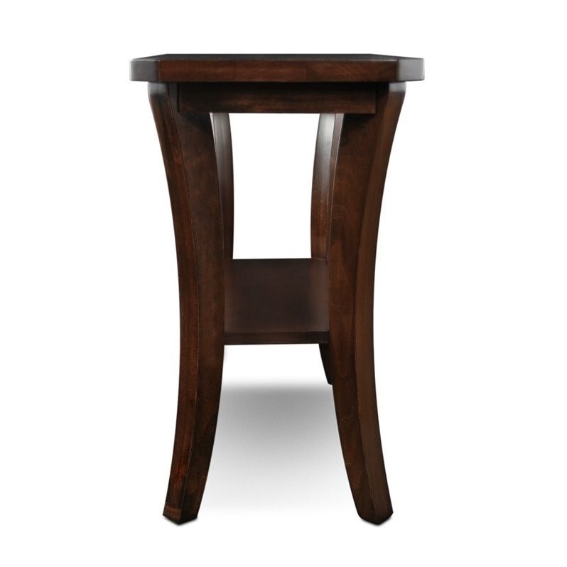 Bowery Hill End Table in Chocolate Cherry
