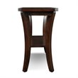 Bowery Hill End Table in Chocolate Cherry