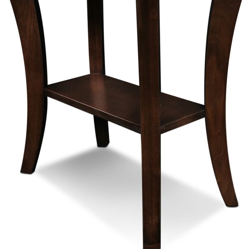Bowery Hill End Table in Chocolate Cherry