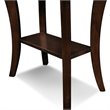 Bowery Hill End Table in Chocolate Cherry