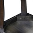 Bowery Hill End Table in Chocolate Cherry