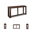 Bowery Hill Console Table in Dark Brown