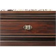 Bowery Hill Solid Wood Walnut Nightstand Rectangular Pre-Assembled 29