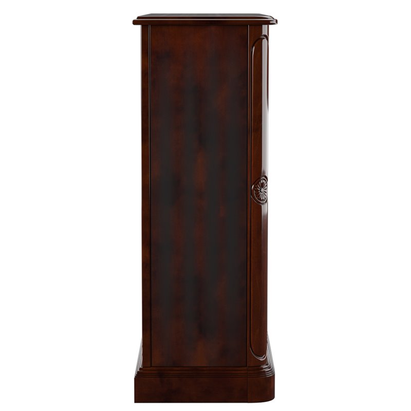 Bowery Hill Traditional Wine Rack in Dark Cherry