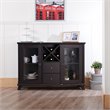 Bowery Hill Wood Cappuccino Buffet Rectangular 32.75
