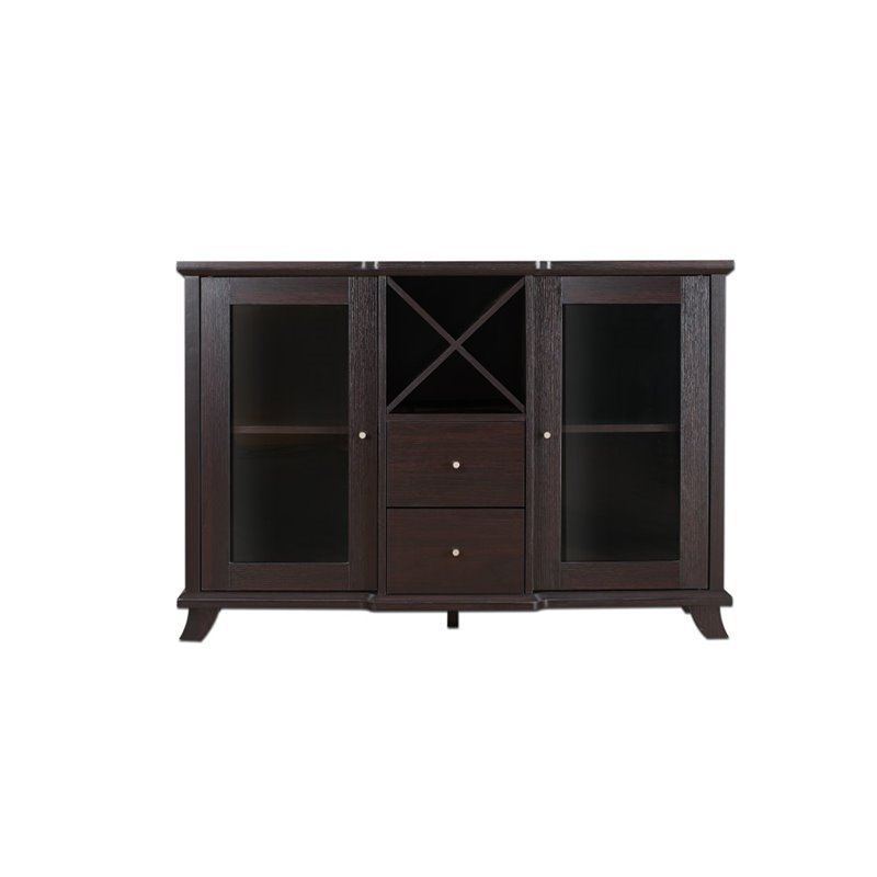 Bowery Hill Wood Cappuccino Buffet Rectangular 32.75