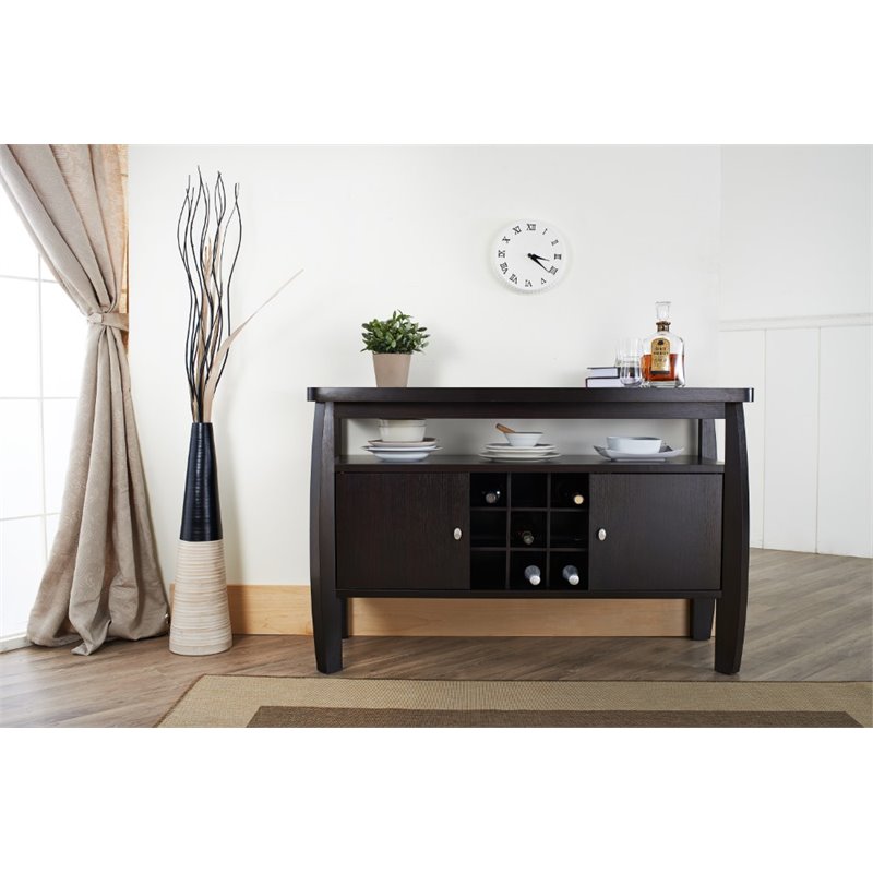 Bowery Hill Buffet Table in Espresso