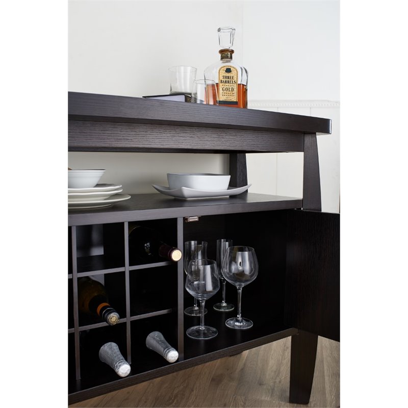Bowery Hill Buffet Table in Espresso