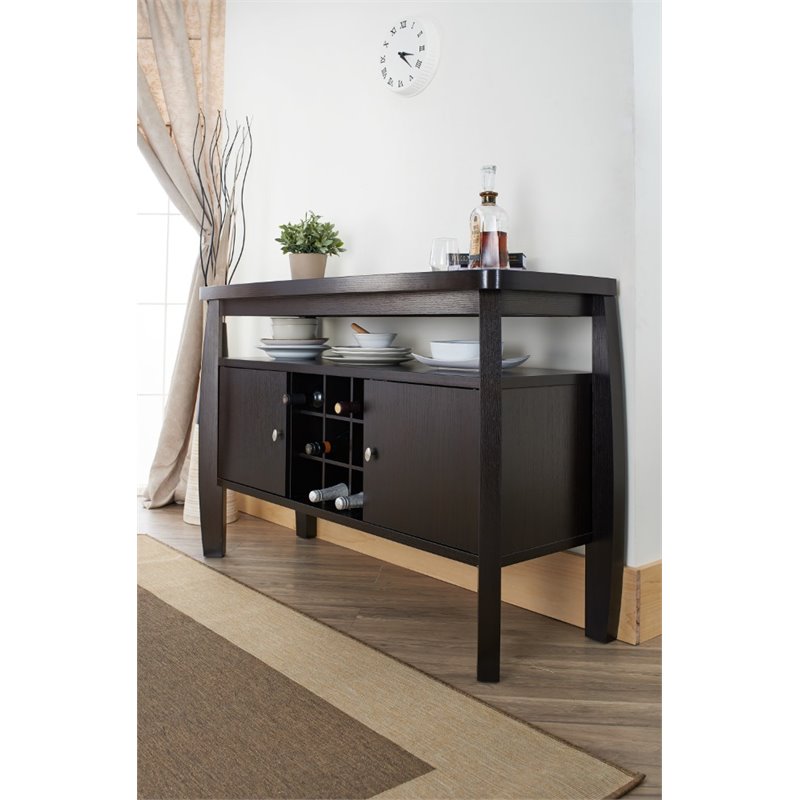 Bowery Hill Buffet Table in Espresso