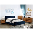 Bowery Hill Solid Wood Oak Nightstand Rectangular 24
