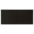 Bowery Hill Contemporary 2-Door Wood/Glass Accent Chest in Black