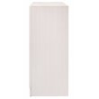 Bowery Hill 7 Drawer Dresser in White and Rhinestone