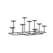 Bowery Hill 9 Candle Candelabra in Matte Black