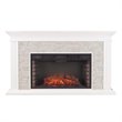 Bowery Hill Faux Stone Electric Fireplace