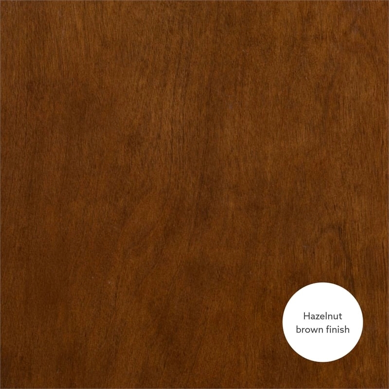 Bowery Hill Wood Brown End Table Round 24