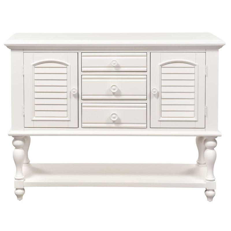 Bowery Hill Server in Oyster White