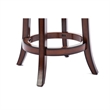 Bowery Hill Solid Hardwood Brandy Brown Counter Stool Swivel 37.5