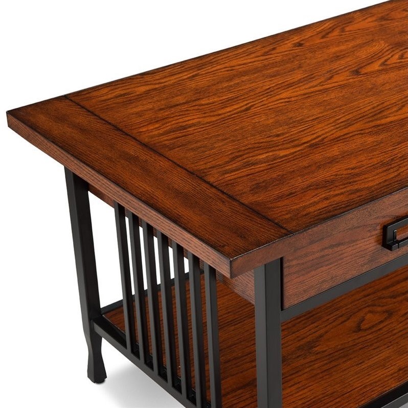 Bowery Hill Coffee Table in Burnished Oak