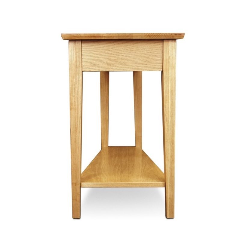 Bowery Hill Wedge End Table in Desert Sands