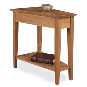 Bowery Hill Wedge End Table in Desert Sands