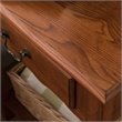 Bowery Hill 1 Drawer Nightstand in Medium Oak
