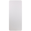 Bowery Hill Granite White Folding Table in White