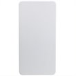 Bowery Hill Plastic Folding Table in White