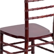 Bowery Hill 36.25''H Transitional Wood Chiavari Dining Chair in Mahogany