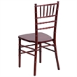 Bowery Hill 36.25''H Transitional Wood Chiavari Dining Chair in Mahogany