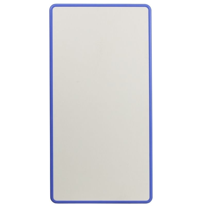 Bowery Hill Plastic Rounded Corners Activity Table in Blue/Gray