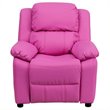 Bowery Hill Kids Recliner in Pink