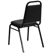 Bowery Hill Banquet Stacking Chair in Black