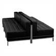 Bowery Hill Lounge Set in Black