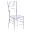 Bowery Hill Stacking Chiavari Dining Chair in Crystal Ice